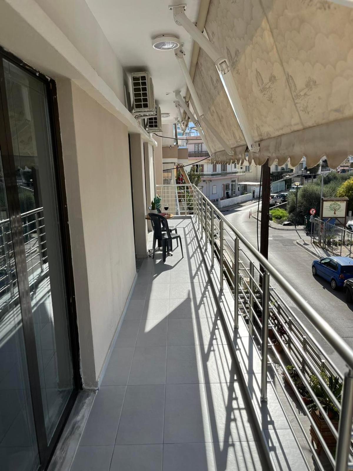 Modern Central Αpt 500M From The Beach. 하니아 외부 사진